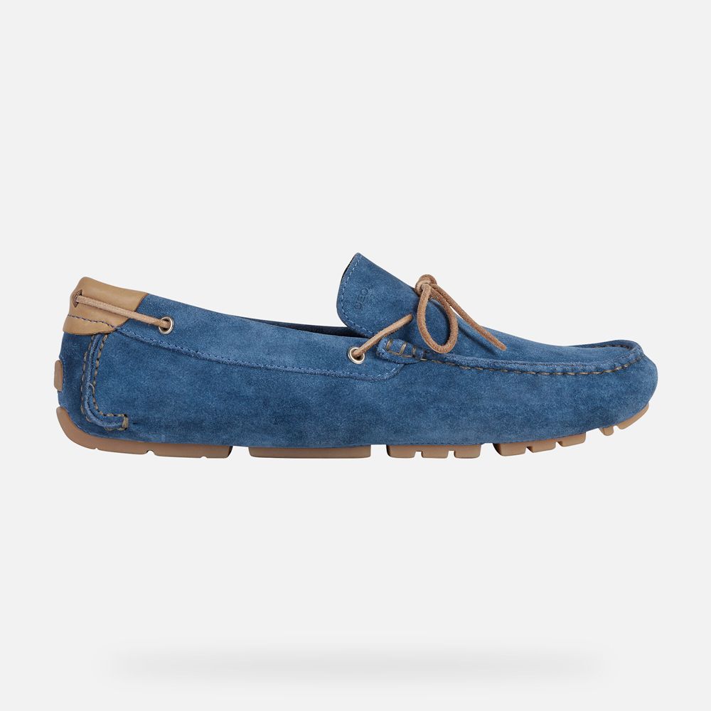 Mocassin Geox Melbourne - Bleu - Homme 845791-YNI